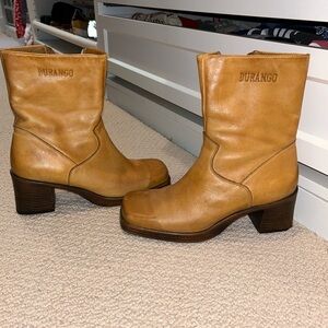 Durango vintage leather boots